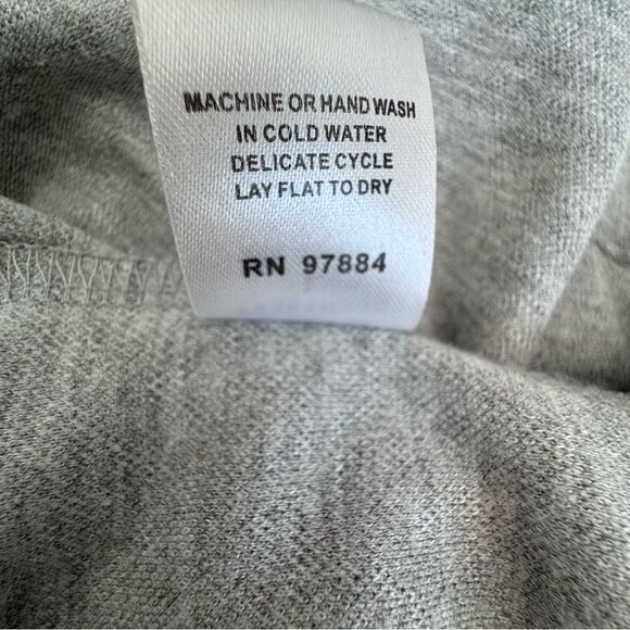 Tart Collections Gray Cardigan Open Front Long Sleeve SZ L - Picture 12 of 14